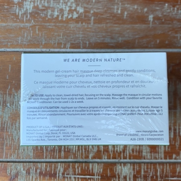 Monat Charcoal Gelee Hair Masque - Picture 3 of 4